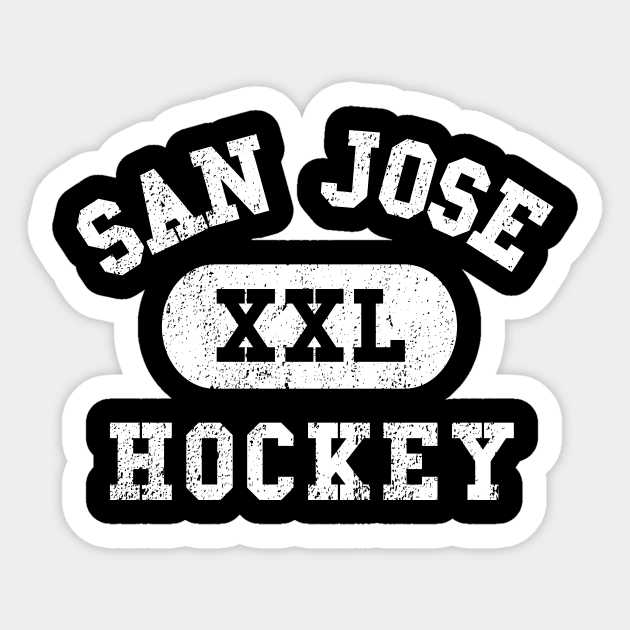 San Jose Hockey III Sticker by sportlocalshirts